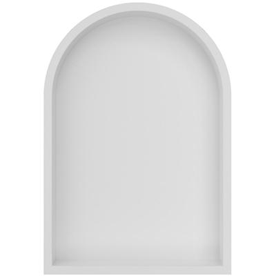 Wiesbaden Demis Inbouwnis - Ovaal - 30x45x7cm - Mat Wit