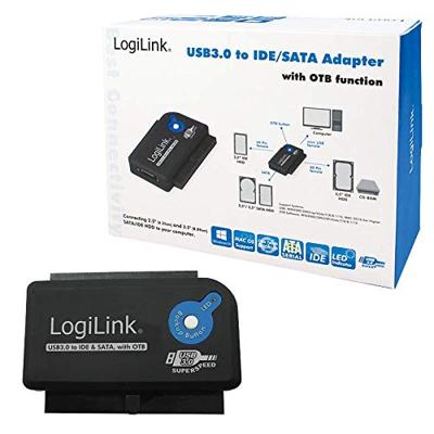 LogiLink AU0028A kabeladapter/verloopstukje usb 3.0 naar SATA/IDE - thumbnail