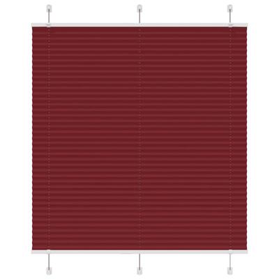 VidaXL Plissé rolgordijn 115x100cm stofbreedte 114,4cm bordeauxrood VidaXL Plissé rolgordijn 115x100cm stofbreedte 114,4cm bordeauxrood