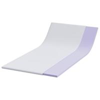 Matraspads Wit 90 x 200 cm 100% polyester jacquard stof - thumbnail