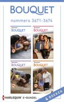 Bouquet e-bundel nummers 3671-3674 (4-in-1) - Annie West, Cathy Williams, Carole Mortimer, Melanie Milburne - ebook - thumbnail