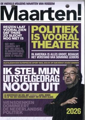 Maarten! Scheurkalender 2026 Maarten! Scheurkalender 2026