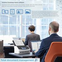 Fujitsu IX1600 ADF-/handmatige invoer scanner 600 x 600 DPI A4 Zwart, Wit - thumbnail