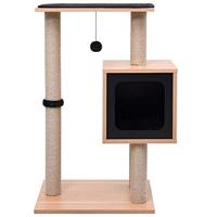 VidaXL Kattenkrabpaal met sisal krabmat 82 cm - thumbnail
