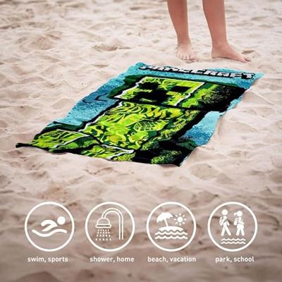 Minecraft Towel Premium Creeper 70 x 140 cm