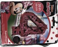 Folieballon Cijfer 4 Minnie Mouse Roze (66cm) - thumbnail