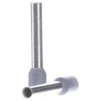 Klauke 47418 Adereindhulzen 4 mm² Deels geïsoleerd Grijs 100 stuk(s)