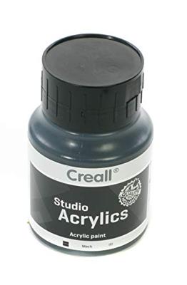 Creall Studio Acrylverf, dekkend, black (99), 500 ml/ 1 fles Creall Studio Acrylverf, dekkend, black (99), 500 ml/ 1 fles
