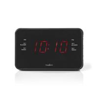Nedis Digitale Wekkerradio | LED-Scherm | 1x 3,5 mm Audio-Input | Zwart | 1 stuks - CLAR002BK CLAR002BK - thumbnail