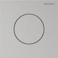 Bedieningsplaat Geberit Type 40 Pneumatisch Round RVS - thumbnail