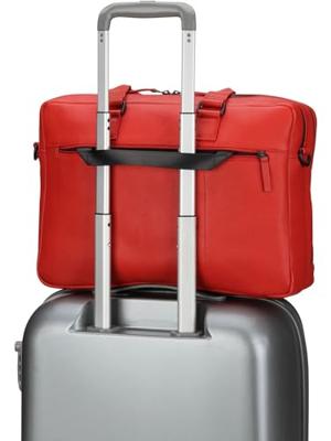 Burkely Minimal Mason Double Zip Laptopbag 15,6''-Red
