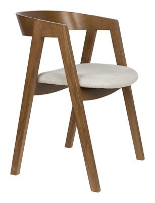 Zuiver Eetkamerstoel 'Mads' Essenhout, kleur Bruin