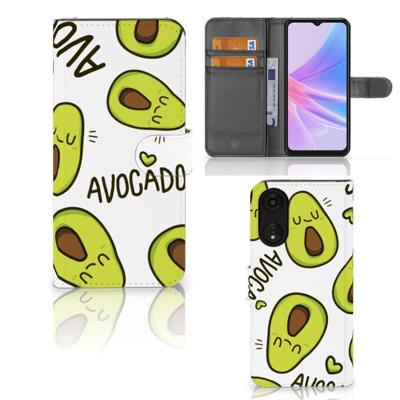 OPPO A78 5G | A58 5G Leuk Hoesje Avocado Singing OPPO A78 5G | A58 5G Leuk Hoesje Avocado Singing