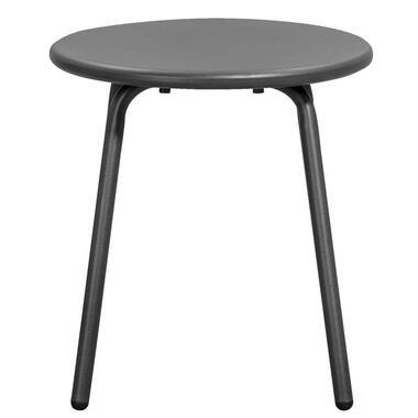 Bijzettafel Vilanova - antraciet - Ø39x41,5 cm
