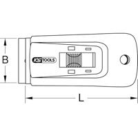 Plakkettingschraper, 40 mm KS Tools 907.2242 - thumbnail