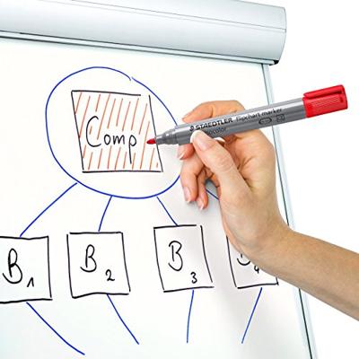 Staedtler merkstift Lumocolor Flipchart 4 stuks