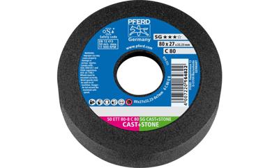 PFERD TOOLS 63588122 Schuurpan 50 ETT 80-8 C 80 SG CAST+STONE Diameter: 80 mm 5 stuk(s)