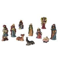 Kerstgroep polyresin h13 cm mlt a10 kerst KSD - Ksd - thumbnail