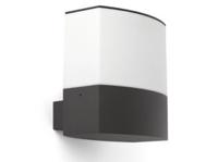 Wandlamp staand Datna grijs met E27 fitting aluminium en kunststof Spaans Design Faro - thumbnail