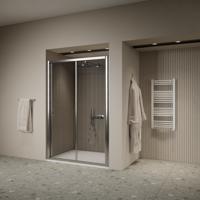 Schuifdeur BWS Arema 120x190 cm Profiel Chroom - thumbnail