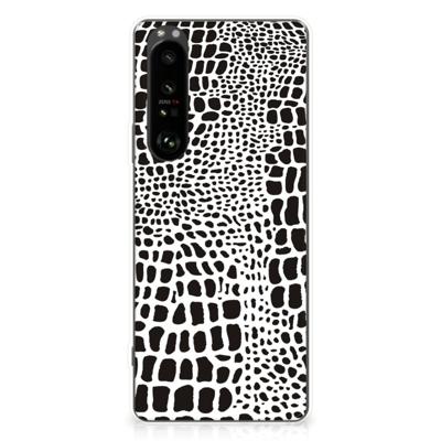 Sony Xperia 1 III | TPU Hoesje | Slangenprint