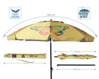 Parasol Geel 180 cm UPF 50+ - thumbnail