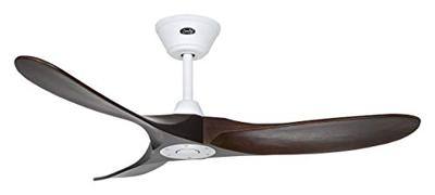 CasaFan ECO GENUINO 122 MW-NB Plafondventilator 11.3 W (Ø x h) 1220 mm x 280 mm Wit (mat) Met afstandsbediening, Met wintermodus