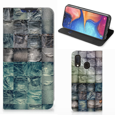 Hippe Standcase Samsung Galaxy A20e Spijkerbroeken