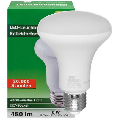LED reflectorlamp 480 lumen E27 2700K