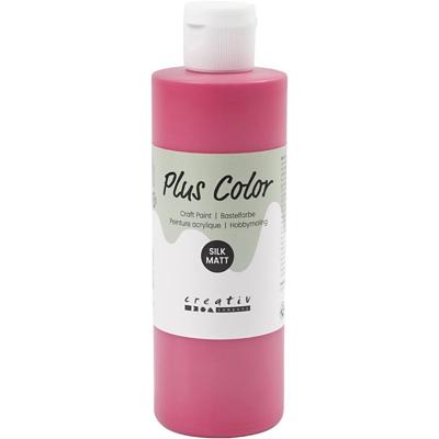 Plus Color acrylverf, primair rood, 250 ml/ 1 fles