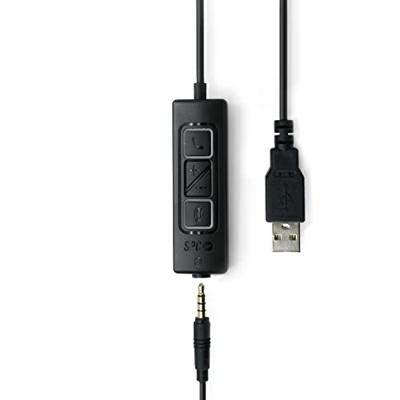 Hoofdtelefoon met microfoon SPC 4725A BRAVE PRO Zwart
