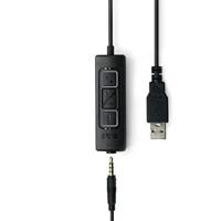Hoofdtelefoon met microfoon SPC 4725A BRAVE PRO Zwart - thumbnail