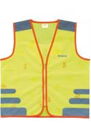 Wowow Reflectievest kids nutty jacket maat s geel - thumbnail