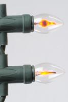 Lumineo snoerverlichting Vlam - 4 m - Warm wit - thumbnail