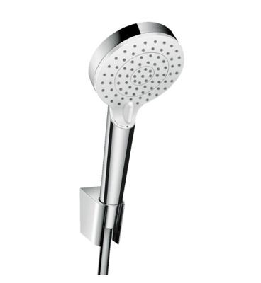 Hansgrohe crometta 2 stralen badset EcoSmart met slang 160cm wit/chroom