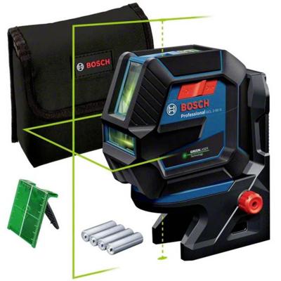 Bosch Professional GCL 2-50 G Kruis- en puntlijnlaser Incl. tas Reikwijdte (max.): 15 m