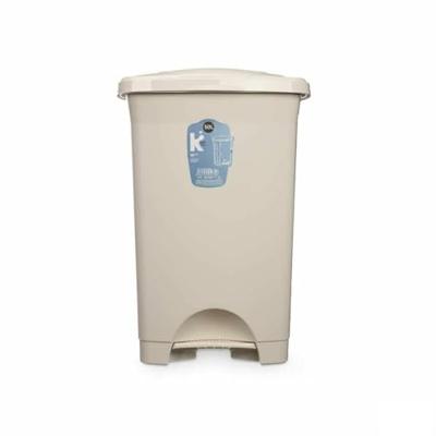 Pedaalemmer Beige Plastic 50 L (3 Stuks) Pedaalemmer Beige Plastic 50 L (3 Stuks)