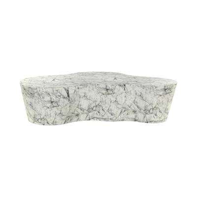 Richmond Organische Salontafel 'Rockyard' Faux Marmer, 127 x 122cm