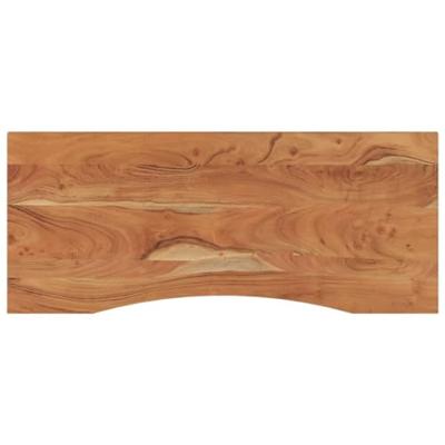 Bureaublad rechthoekig 140x60x2,5 cm massief acaciahout - thumbnail