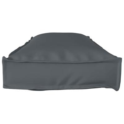 VidaXL Kussen antraciet 120 x 40 x 8 cm oxford stof VidaXL Kussen antraciet 120 x 40 x 8 cm oxford stof