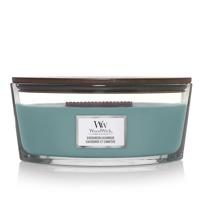 WoodWick ellipse candle evergreen cashmere - thumbnail