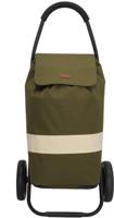 Beagles Alberic Boodschappen Trolley Lichtgewicht-Olive - thumbnail