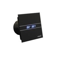 Badkamer Ventilator Cata E-100 GBT Timer 100 mm 8W Zwart Cata - thumbnail