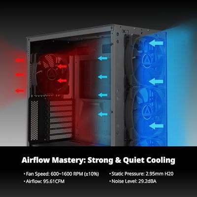 Montech HP140 PWM ARGB 3-Pack 140mm Zwart