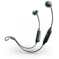 SOL Republic Relais Sport draadloze in-ear hoofdtelefoon - geluidsisolerende, lichtgewicht oortelefoon met microfoon + 1 knop bediening, regen- en zweetbestendige gym oordopjes - grijs - thumbnail