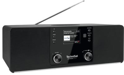 TechniSat DIGITRADIO 370 IR - Stereo internetradio (Dab+, FM, WLAN, draadloos opladen, Bluetooth-audiostreaming, kleurendisplay, USB, AUX, hoofdtelefoonaansluiting, wekker, 10 W, afstandsbediening)