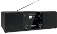 TechniSat DIGITRADIO 370 IR - Stereo internetradio (Dab+, FM, WLAN, draadloos opladen, Bluetooth-audiostreaming, kleurendisplay, USB, AUX, hoofdtelefoonaansluiting, wekker, 10 W, afstandsbediening) - thumbnail