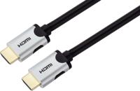 SpeaKa Professional SP-9063176 HDMI-kabel HDMI Aansluitkabel HDMI-A-stekker, HDMI-A-stekker 3.00 m Zwart 8K UHD - thumbnail