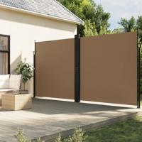 VidaXL Windscherm uittrekbaar 200x1200 cm taupe - thumbnail