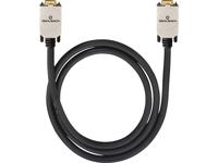 Oehlbach VGA Aansluitkabel [1x VGA-stekker - 1x VGA-stekker] 3.00 m Zwart - thumbnail